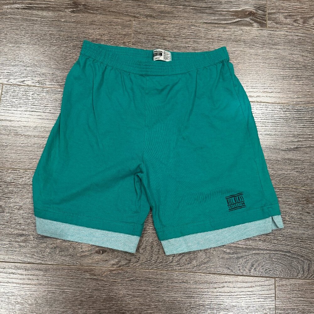 Vintage Bill Blass Collection Men’s Shorts Teal Green Size Large